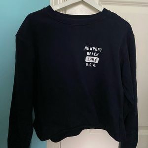 brandy melville cropped sweatshirt
